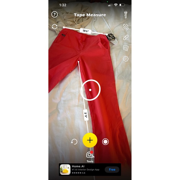 Baby Phat Red Y2k Dead Stock NWT low rise cargo pants Cat Logo Women's - Picture 10 of 11